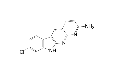 2-amino-8-chloro-10H-indolo[2,3-b][1,8]naphthyridine
