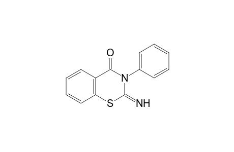 2,3-dihydro-2-imino-3-phenyl-4H-1,3-benzothiazin-4-one