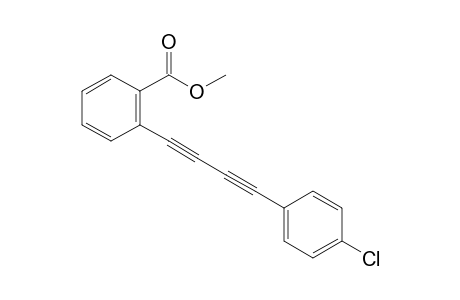 Methyl 2-(4-chlorophenylbuta-1,3-diynyl)benzoate