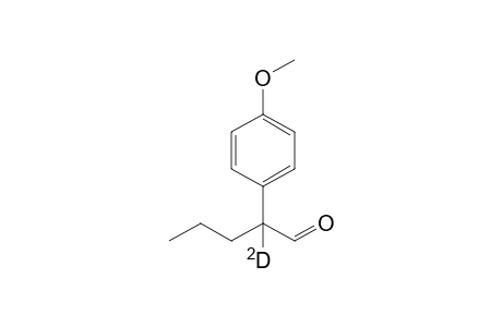 2-Deuterio-2-(4-methoxyphenyl)pentanal