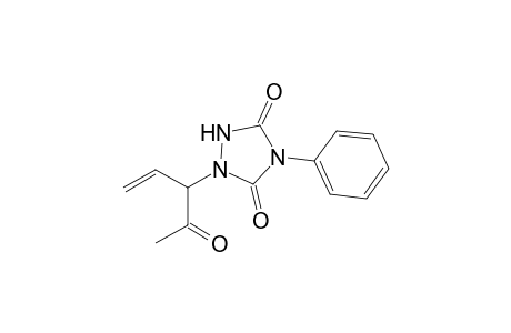 1-(1-acetyl-2-propenyl)-4-phenyl-1,2,4-triazolidine-3,5-dione