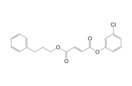 Fumaric acid, 3-phenylpropyl 3-chlorophenyl ester