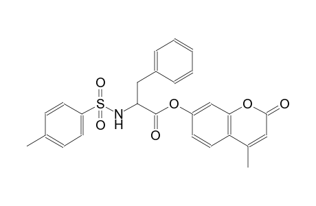 4-methyl-2-oxo-2H-chromen-7-yl (2S)-2-{[(4-methylphenyl)sulfonyl]amino}-3-phenylpropanoate