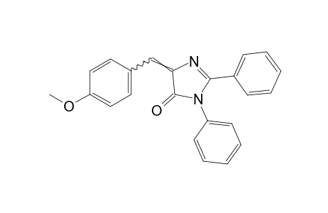 1,2-diphenyl-4-(p-methoxybenzylidene)-2-imidazolin-5-one