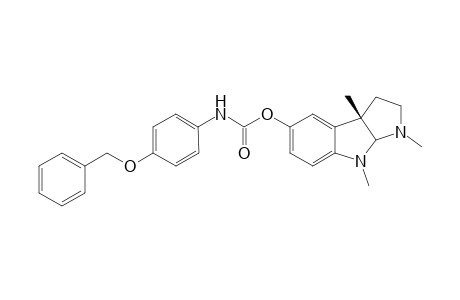 (-)-(3aS)-Eseroline-4'-benzyloxyphenylcarbamate