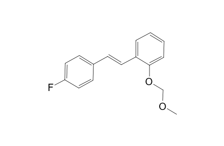 1-[(E)-2-(4-Fluorophenyl)ethenyl]-2-(methoxymethoxy)benzene