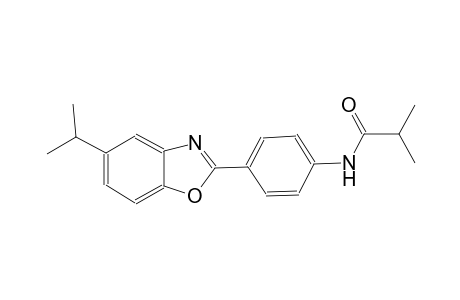 propanamide, 2-methyl-N-[4-[5-(1-methylethyl)-2-benzoxazolyl]phenyl]-