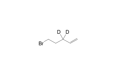 5-Bromo-3,3-dideuteriopentene