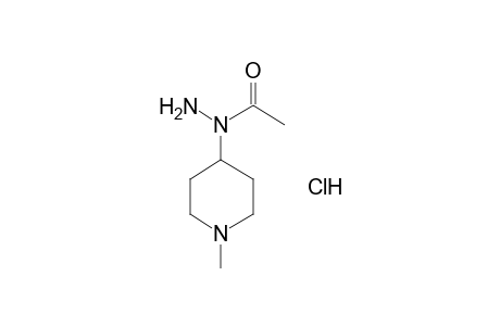 ACETIC ACID, 1-(1-METHYL-4-PIPERIDYL)HYDRAZIDE, MONOHYDROCHLORIDE