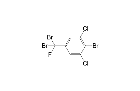 2-Bromo-1,3-dichloro-5-(dibromofluoromethyl)benzene