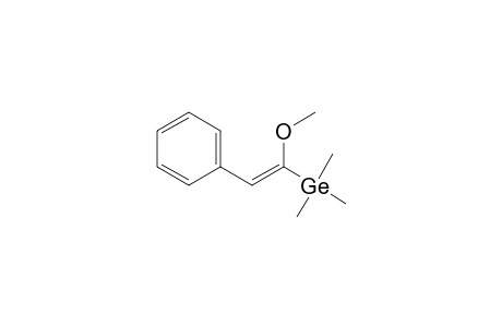 Germane, (1-methoxy-2-phenylethenyl)trimethyl-, (E)-