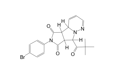 (4aS,4bR,7aS,8R)-6-(4-bromophenyl)-8-(2,2-dimethylpropanoyl)-7a,8-dihydro-4aH-pyrrolo[3',4':3,4]pyrrolo[1,2-b]pyridazine-5,7(4bH,6H)-dione