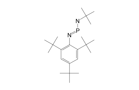 TERT.-BUTYLAMINO-N-[2,4,6-TRIS-(TERT.-BUTYL)-PHENYL]-IMINOPHOSPHINE