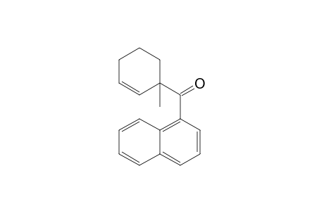 1-Methyl-2-cyclohexenyl .alpha.-naphthyl ketone