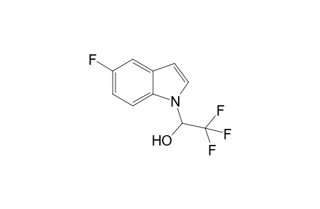 2,2,2-trifluoro-1-(5-fluoro-1H-indol-1-yl)ethanol