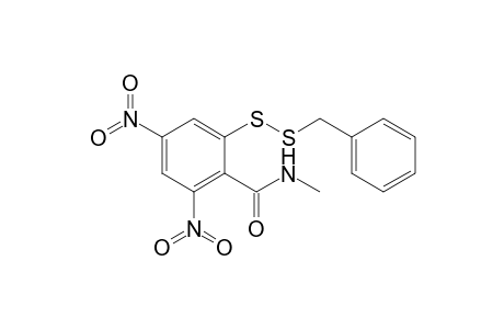 N-Methyl-2-(benzyldithio)-4,6-dinitrobenzamide