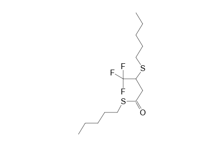 2-(Pentylthio)-2-(trifluoromethyl)ethyl Pentylthio Ketone