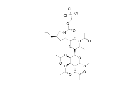 2,3,4,7-TETRA-O-ACETYL-1'-[2,2,2-TRICHLOROETHOXYCARBONYL]-1'-DEMETHYLLINOMYCIN