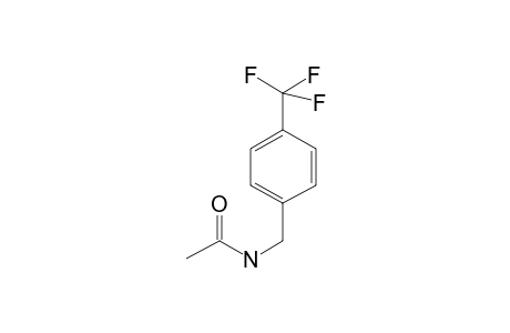 4-(Trifluoromethyl)benzylamine, N-acetyl-