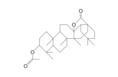 3.beta.-Hydroxy-olean-13.beta.->28-lactone
