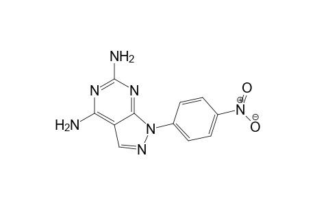 4,6-Diamino-1-(4-nitrophenyl)-1H-pyrazolo[3,4-d]pyrimidine