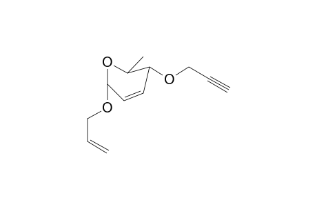 Pro-2-enyl 4-O-prop-2-ynyl-2,3,6-trideoxy-.alpha.,L-erythro-hex-2-enopyranoside