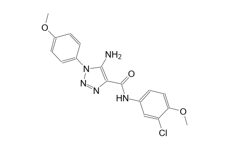 1H-1,2,3-triazole-4-carboxamide, 5-amino-N-(3-chloro-4-methoxyphenyl)-1-(4-methoxyphenyl)-