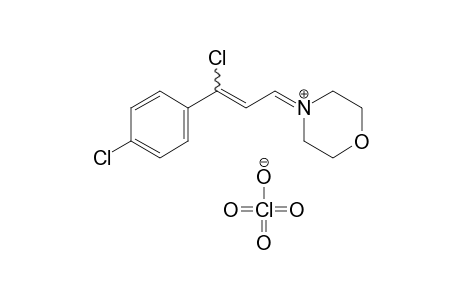 4-(p,gamma-dichlorocinnamylidene)morpholinium perchlorate