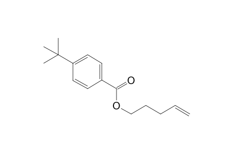 Pent-4-en-1-yl 4-(tert-butyl)benzoate