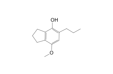 4-Methoxy-2-n-propylbicyclo[4.3.0]nonatrien-1-ol