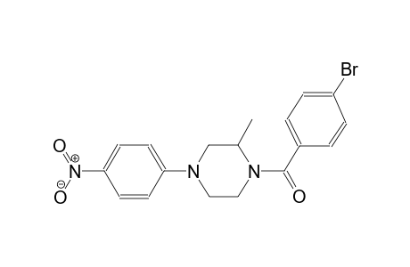 piperazine, 1-(4-bromobenzoyl)-2-methyl-4-(4-nitrophenyl)-