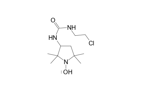 3-[N(2)-(2'-Chloroethyl)ureido]-2,2,5,5-tetramethylpyrrolidine - 1-Oxide