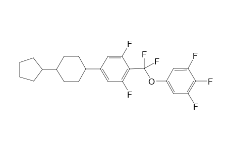 5-(4-cyclopentylcyclohexyl)-2-[difluoro-(3,4,5-trifluorophenoxy)methyl]-1,3-difluoro-benzene