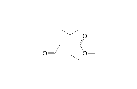 2-ethyl-2-(2-ketoethyl)-3-methyl-butyric acid methyl ester