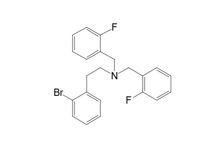 N,N-Bis(2-fluorobenzyl)-2-bromobenzeneethanamine