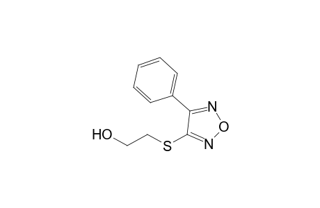 3-(2-Hydroxyethylthio)-4-phenylfurazan