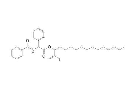 2-Fluoro-1-tridecylprop-2-enyl (Benzoylamino)(phenyl)acetate