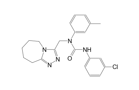 N'-(3-chlorophenyl)-N-(3-methylphenyl)-N-(6,7,8,9-tetrahydro-5H-[1,2,4]triazolo[4,3-a]azepin-3-ylmethyl)urea