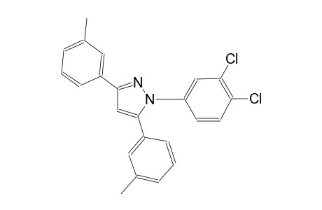 1-(3,4-dichlorophenyl)-3,5-bis(3-methylphenyl)-1H-pyrazole