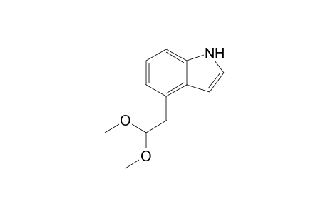 4-(2,2-dimethoxyethyl)-1H-indole