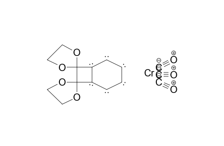 Chromium, tricarbonyl[(1',2',3',4',5',6'-.eta.)-dispiro[1,3-dioxolane-2,7'-bicyclo[4.2.0]octa[1,3,5]triene-8',2''-[1,3]dioxolane]]-