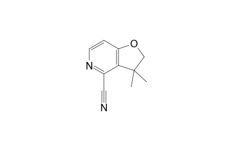 4-Cyano-3,3-dimethyl-2,3-dihydrofuro[3,2-c]pyridine