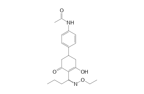 Acetamide, N-[4-[4-[1-(ethoxyimino)butyl]-3-hydroxy-5-oxo-3-cyclohexen-1-yl]phenyl]-