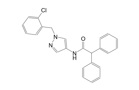 N-[1-(2-chlorobenzyl)-1H-pyrazol-4-yl]-2,2-diphenylacetamide