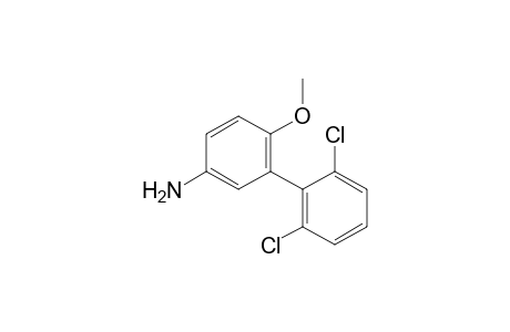 2',6'-Dichloro-6-methoxybiphenyl-3-amine