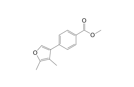 2,3-Dimethyl-4-(4'-methoxycarbonylphenyl)furan