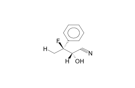 THREO-2-HYDROXY-3-PHENYL-3-FLUOROBUTANENITRILE