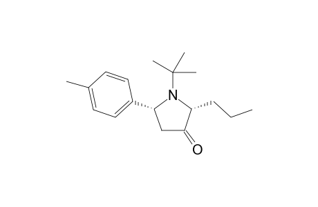 (cis)-1-tert-Butyl-2-propyl-5-p-tolyl-pyrrolidin-3-one