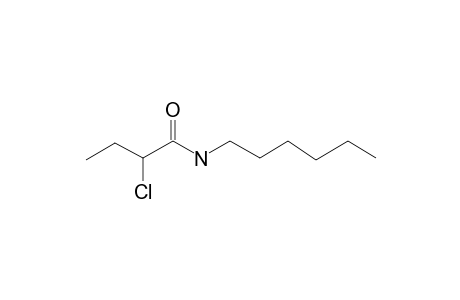 Butyramide, 2-chloro-N-hexyl-