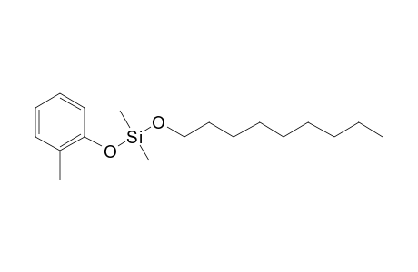 Silane, dimethyl(2-methylphenoxy)nonyloxy-